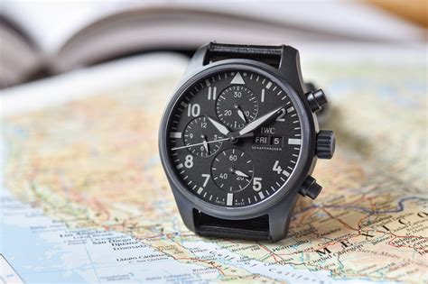 iwc pilot chronograph 41 ceratanium|iwc pilot spitfire chronograph 41mm.